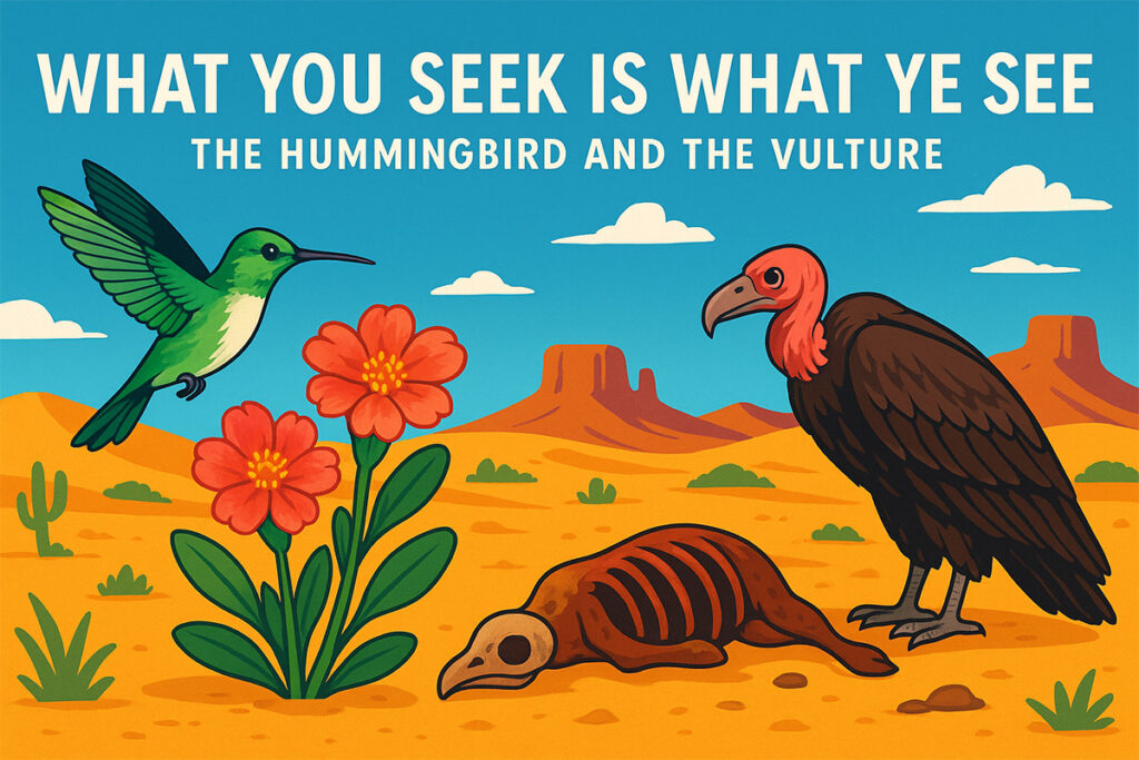 What you seek is what you see