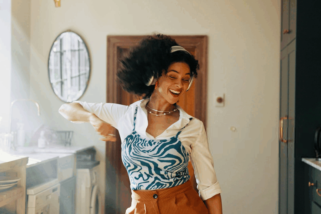 Dancing to your favorite song can be one of the most underrated forms of self-therapy and self-care