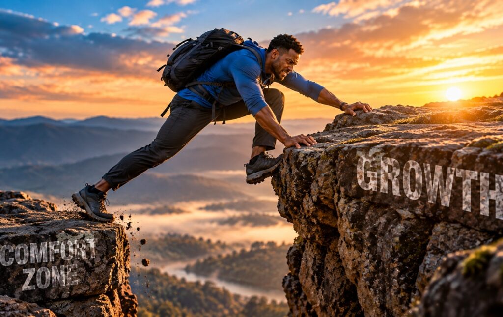 Choose the Discomfort That Moves You Forward Go beyond your comfort zone