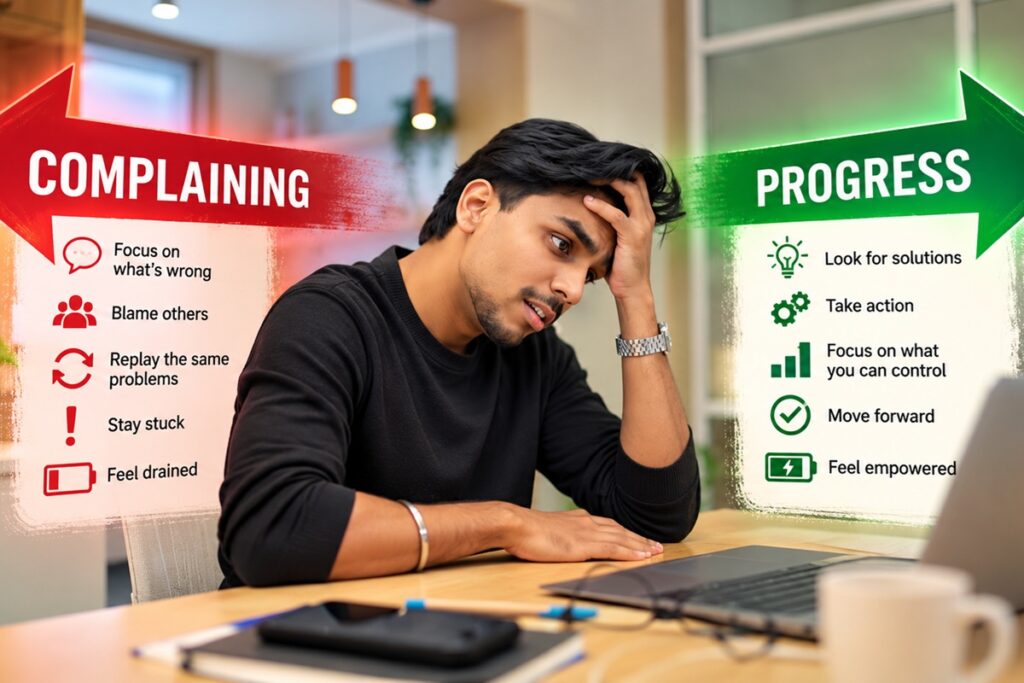 Turn Frustration Into Progress Instead of Complaining