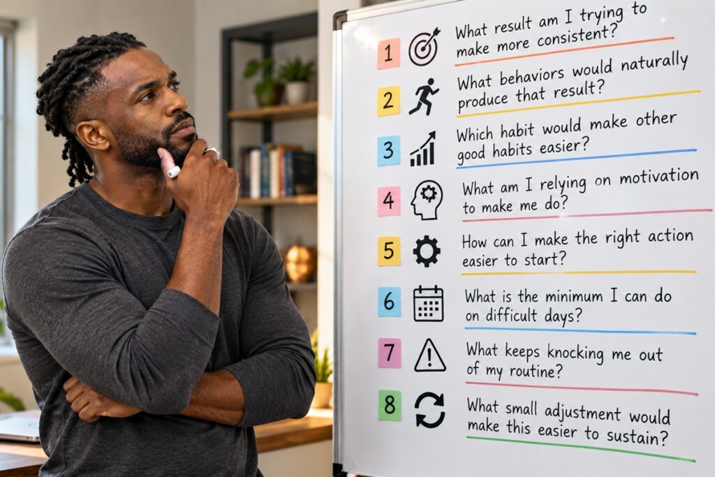 8 Questions to Help You Build Habits That Keep You Moving Forward Questions to help build habits that move you forward